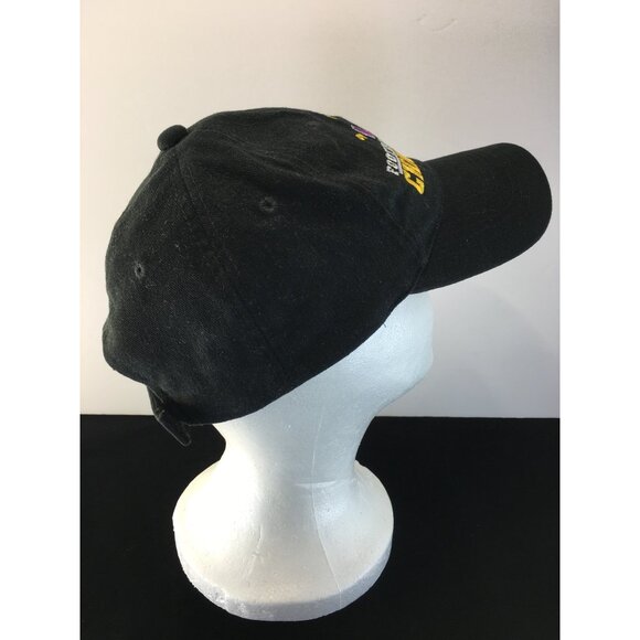 Vintage LSU Football National Champions Cap Hat Black Embroidered Strapback - Picture 5 of 11